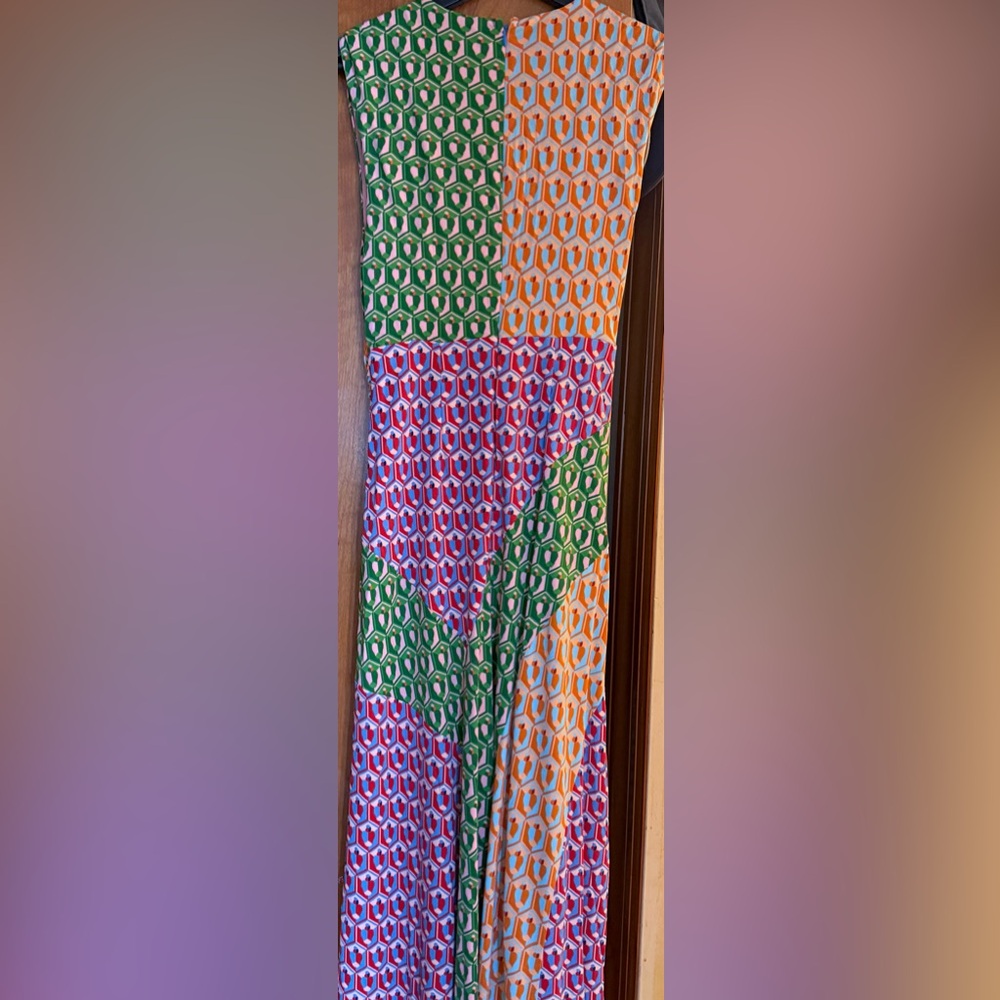FARM Rio Multicolor Geometric Midi Dress - Picture 3 of 5